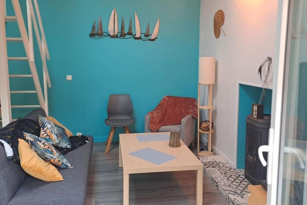 Charmante Petite Maison Proche Du Port, Maison 7 Binic Bagian luar foto